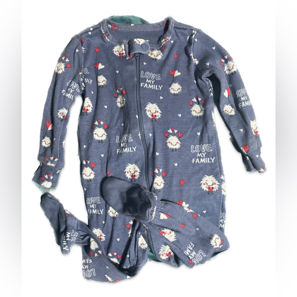 Feetie pajamas 3-6M
